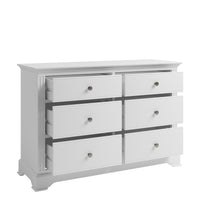 French Elegance 6 Drawer Chest of Drawers