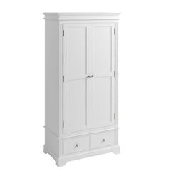 French Elegance Gents Wardrobe with 2 Drawers