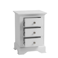 French Elegance 3 Drawer Bedside