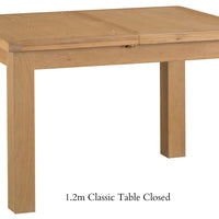 Oakhampton Oak Extending Table Various Sizes - The Rocking Chair