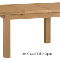 Oakhampton Oak Extending Table Various Sizes - The Rocking Chair