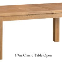 Oakhampton Oak Extending Table Various Sizes - The Rocking Chair