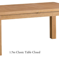 Oakhampton Oak Extending Table Various Sizes - The Rocking Chair