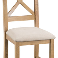 Oakhampton Oak Chairs Crossback & Ladderback