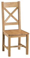 Oakhampton Oak Chairs Crossback & Ladderback