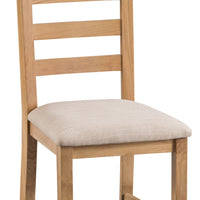 Oakhampton Oak Chairs Crossback & Ladderback
