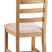 Oakhampton Oak Chairs Crossback & Ladderback