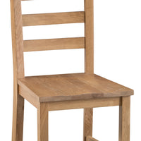 Oakhampton Oak Chairs Crossback & Ladderback