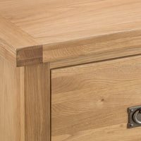 Oakhampton Oak 2 Drawer Filing Cabinet