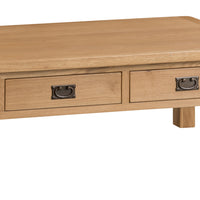 Oakhampton Oak Large Coffee Table with Drawers