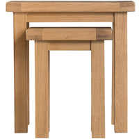 Oakhampton Oak Nest of 2 Tables
