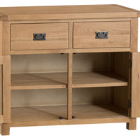 Oakhampton Oak 2 Door 2 Drawer Sideboard