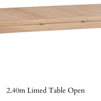 Oakhampton Oak Extending Table Various Sizes - The Rocking Chair