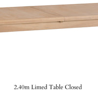 Oakhampton Oak Extending Table Various Sizes - The Rocking Chair