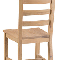 Oakhampton Oak Chairs Crossback & Ladderback