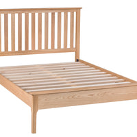 Oslo Oak Slatted Beds Single, Double, King Sized