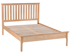 Oslo Oak Slatted Beds Single, Double, King Sized