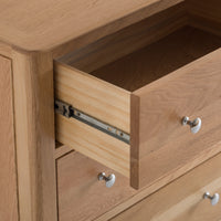 Oslo Oak 3 Drawer  Chest of Drawers