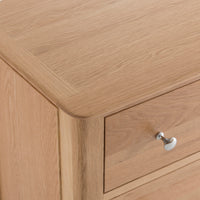 Oslo Oak 3 Drawer  Chest of Drawers