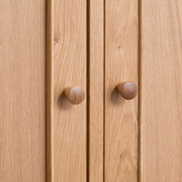Oslo Oak 3 Door 3 Drawer Sideboard