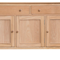 Oslo Oak 3 Door 3 Drawer Sideboard