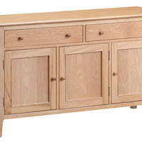 Oslo Oak 3 Door 3 Drawer Sideboard