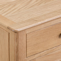Oslo Oak 3 Door 3 Drawer Sideboard
