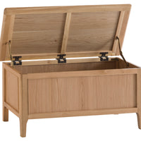 Oslo Oak Blanket Box