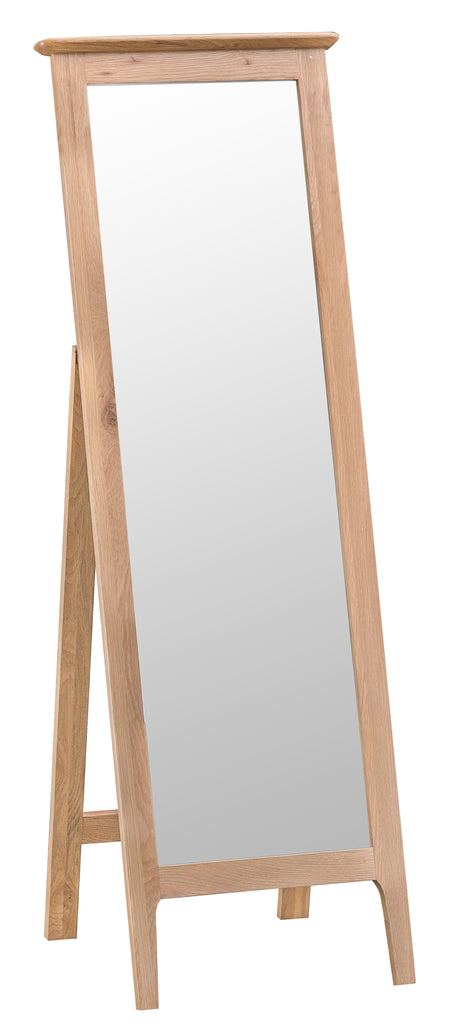 Oslo Oak Cheval Mirror