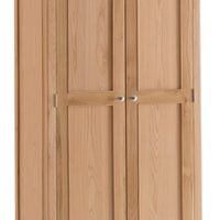 Oslo Oak 2 Door Wardrobe