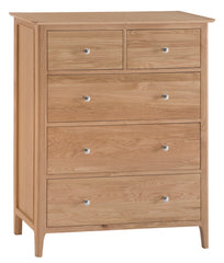 Oslo Oak Jumbo 2 Over 3 Chest of Drawers