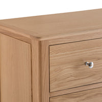 Oslo Oak Jumbo 2 Over 3 Chest of Drawers