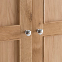 Oslo Oak 2 Door Wardrobe