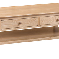 Oslo Oak Large Coffee Table with Drawers