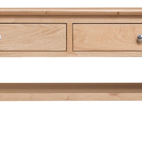 Oslo Oak Large Coffee Table with Drawers