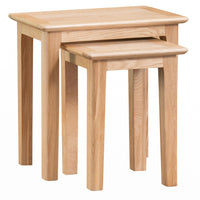 Oslo Oak Nest of 2 Tables