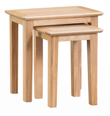 Oslo Oak Nest of 2 Tables