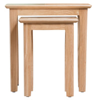 Oslo Oak Nest of 2 Tables