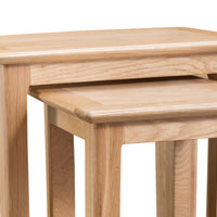 Oslo Oak Nest of 2 Tables