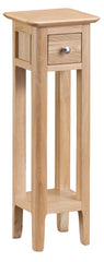 Oslo Oak Plant Stand with Drawer