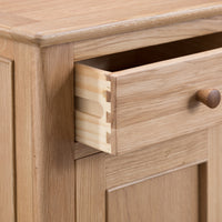 Oslo Oak Small Cupboard
