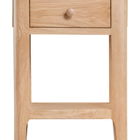 Oslo Oak Side Table with Drawer