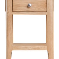 Oslo Oak Side Table with Drawer