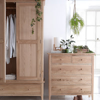 Oslo Oak Jumbo 2 Over 3 Chest of Drawers
