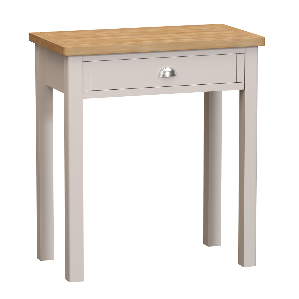 Radnor Oak & Painted Bedroom 1 Drawer Dressing Table