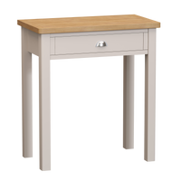 Radnor Oak & Painted Bedroom 1 Drawer Dressing Table