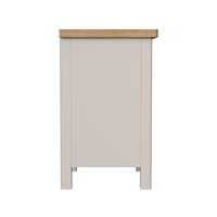 Radnor Oak & Painted Bedroom Large 3 Drawer Bedside