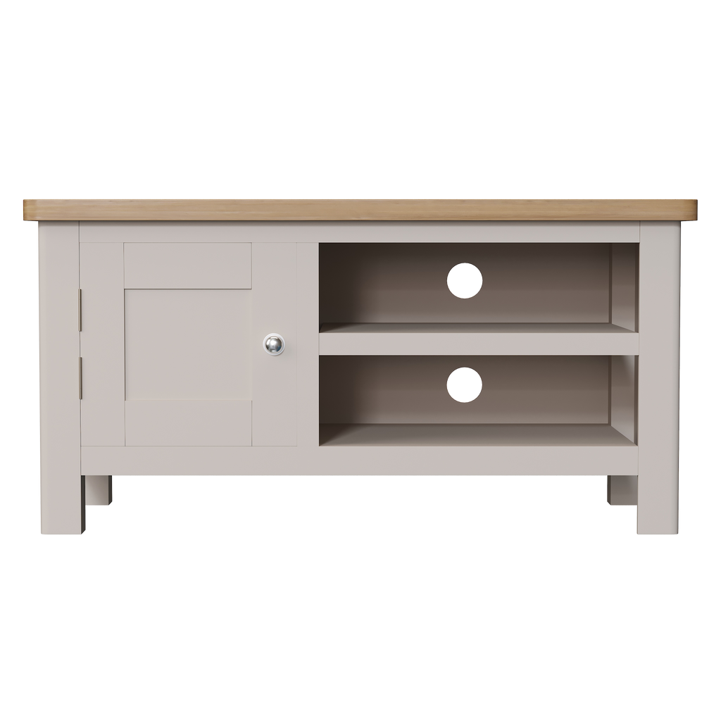 Radstock Oak & Painted Dining TV Cabinet