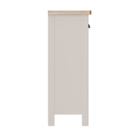 Radstock Oak & Painted Dining Wine Cabinet