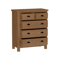 Radnor Oak Bedroom 2 Over 3 Chest of Drawers